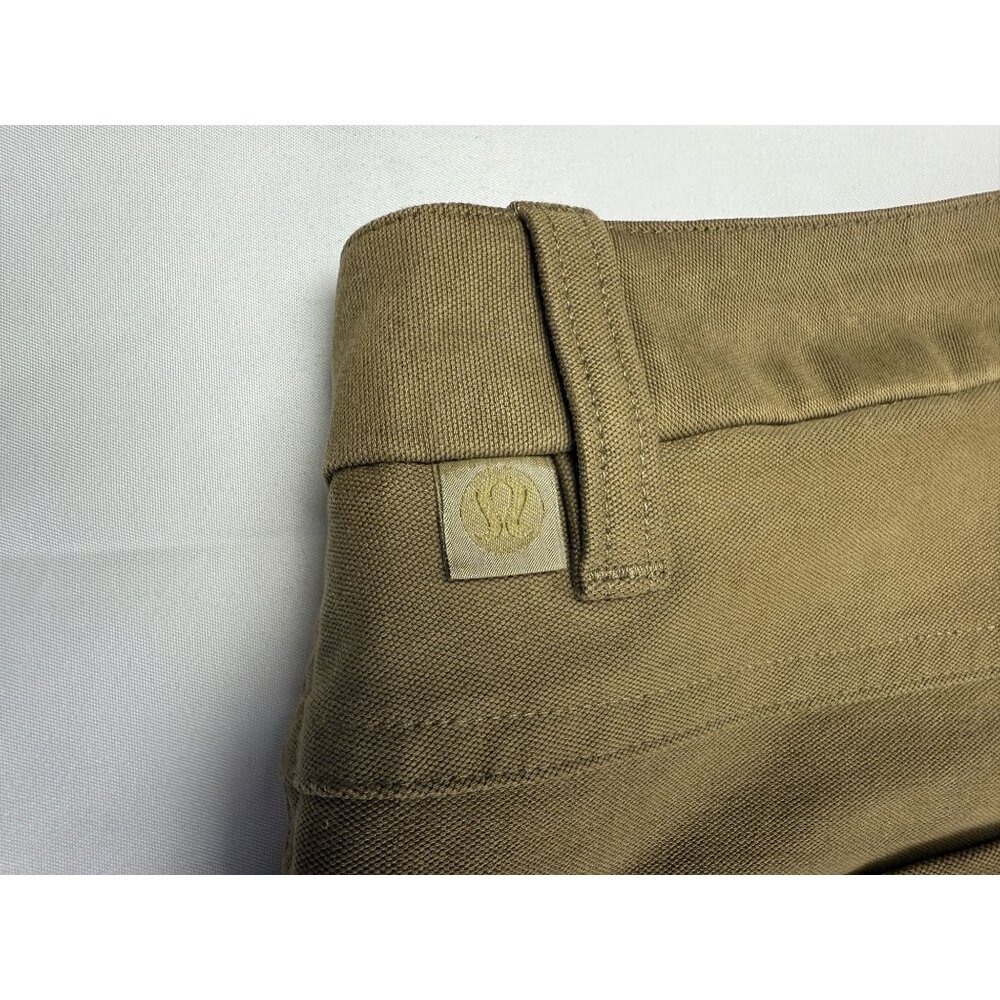 LULULEMON ABC Slim Fit Utilitech Pants Brown Jeans Stretch Mens 31x33 Office - Picture 5 of 10